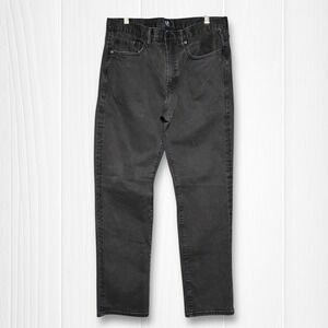 Gap Slim Fit Denim Jeans Mens 34x32 Washed Black